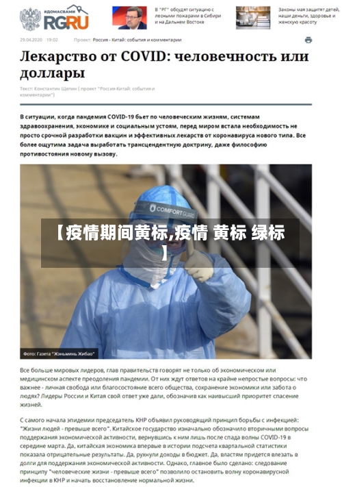 【疫情期间黄标,疫情 黄标 绿标】-第3张图片