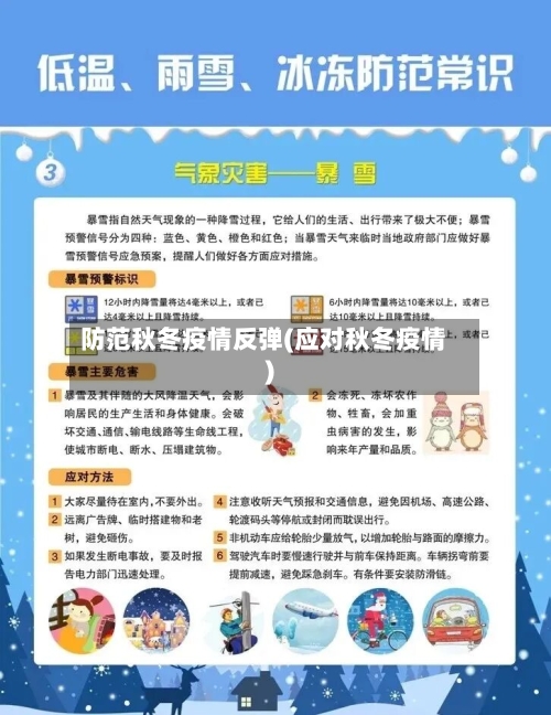 防范秋冬疫情反弹(应对秋冬疫情)