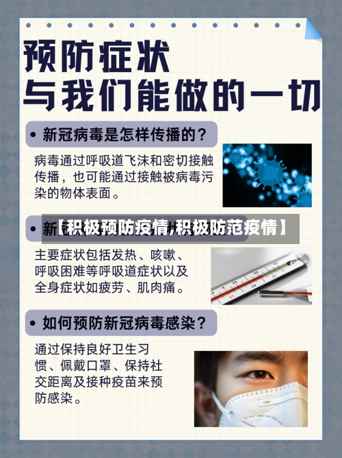 【积极预防疫情,积极防范疫情】