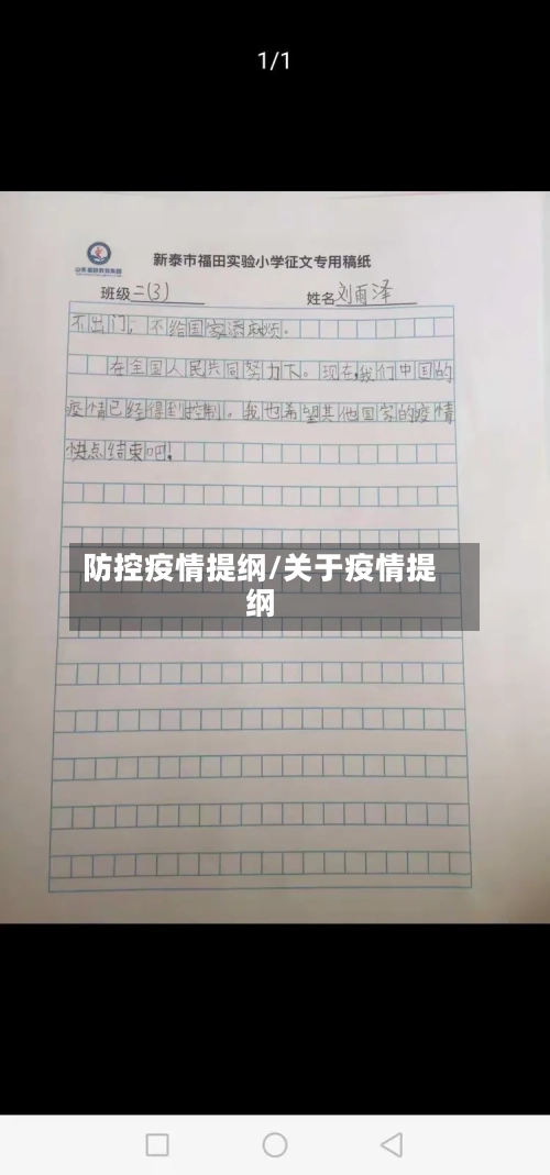 防控疫情提纲/关于疫情提纲-第2张图片