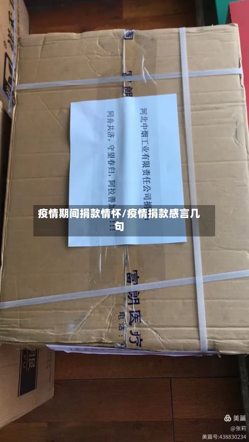 疫情期间捐款情怀/疫情捐款感言几句-第2张图片