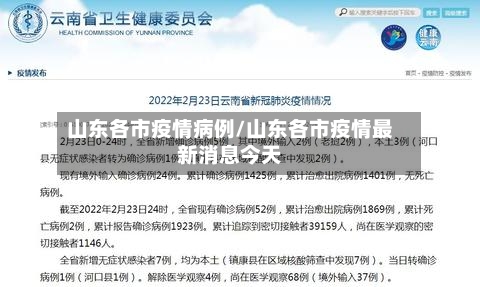 山东各市疫情病例/山东各市疫情最新消息今天-第2张图片